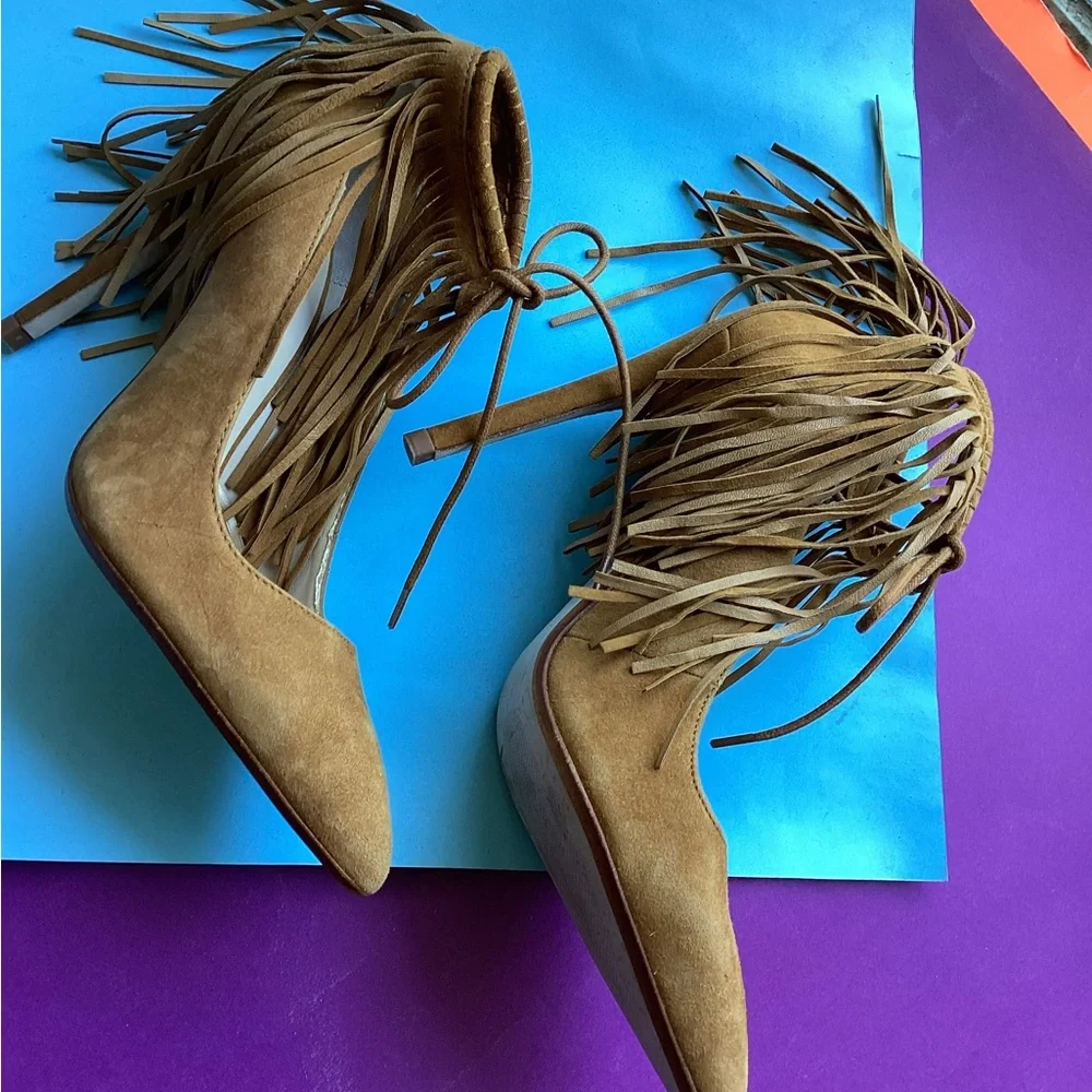 ZARA tassel heels - Picture 4 of 6